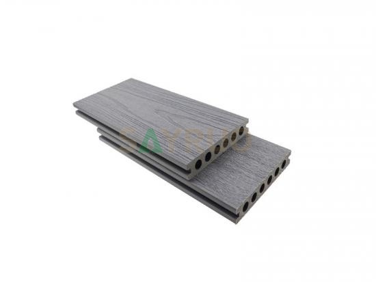 3D embossed wpc co-extrusion decking