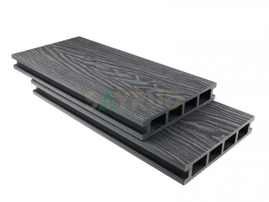Recyable online embossed WPC Decking