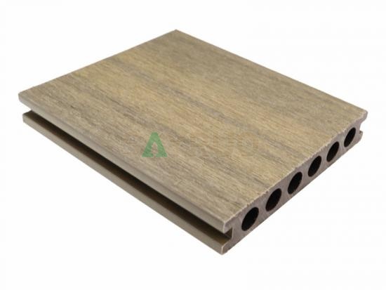  Capped hollow composite decking for outdoor